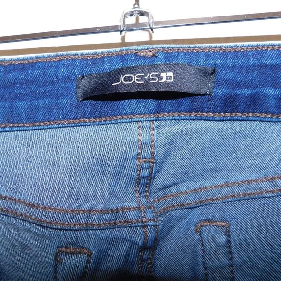 Joe's Jeans Ladies Size 27 Designer Skinny Ankle Mid Wash Stretch Denim - Picture 2 of 9